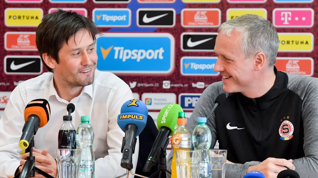 Tomáš Rosický a Václav Jílek