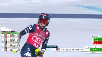 Slalom v Aare vyhrála Shiffrinová