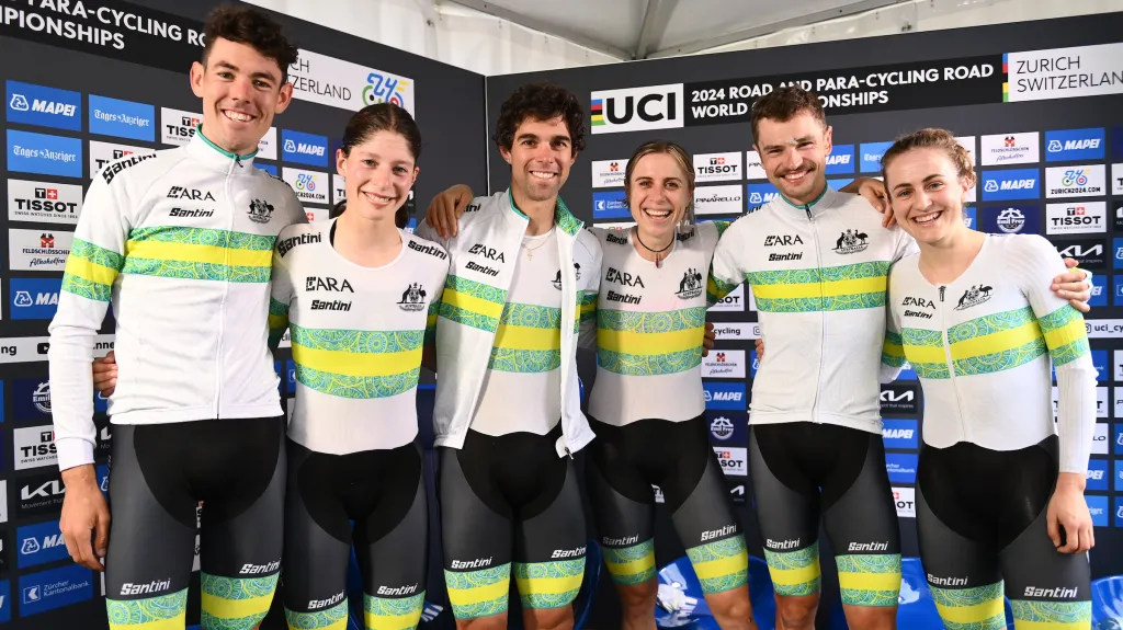 Australská smíšená štafeta na MS