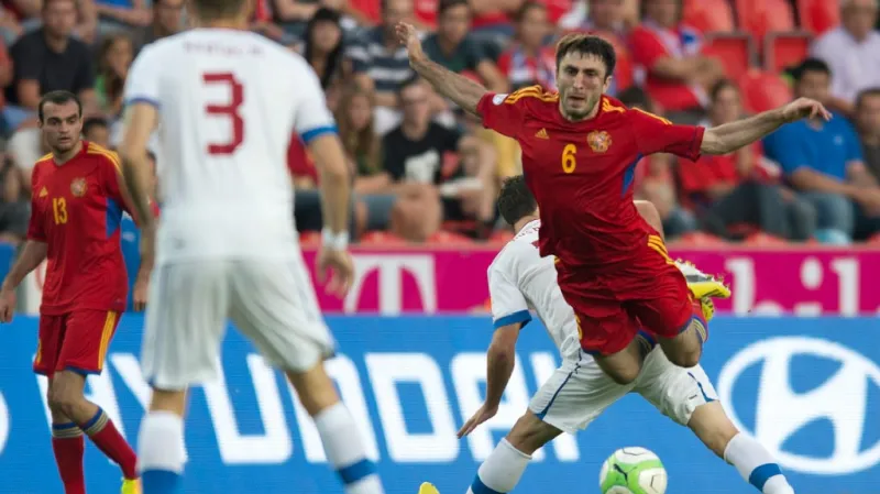 Utkání Česká republika - Arménie