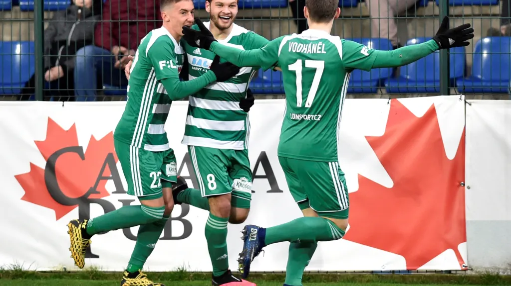 Radost fotbalistů Bohemians 1905