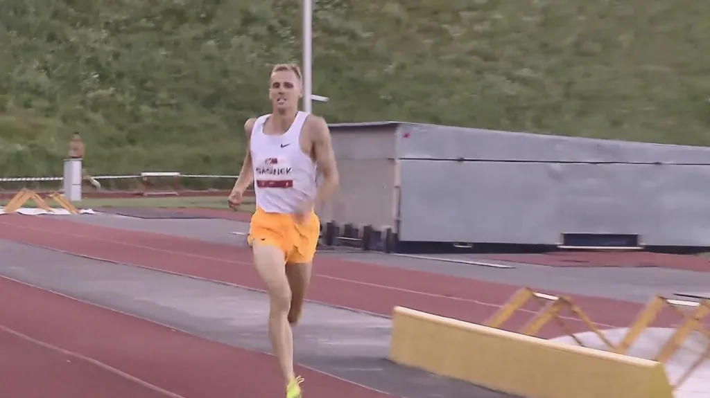 Sasínek letitý český rekord na 5000 m nepřekonal