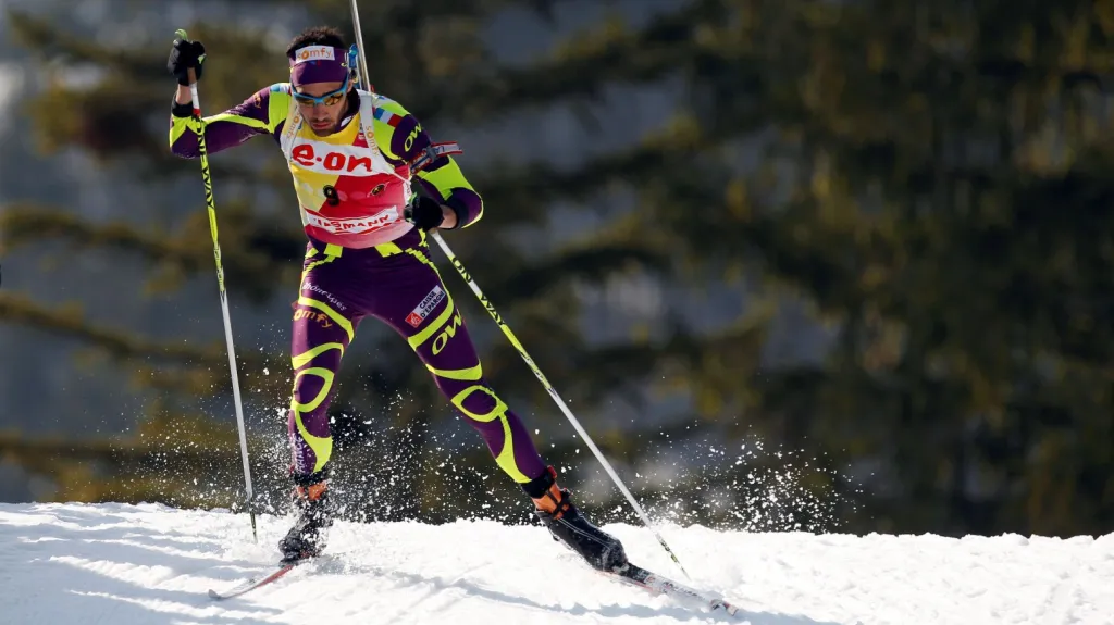 Čerstvý mistr světa Martin Fourcade