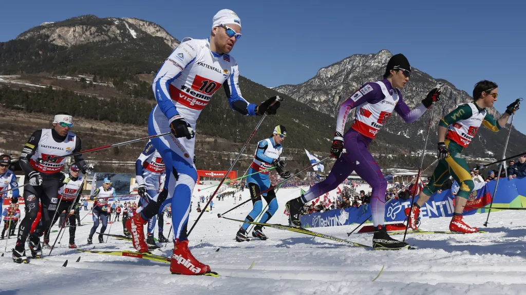 Start mužské štafety