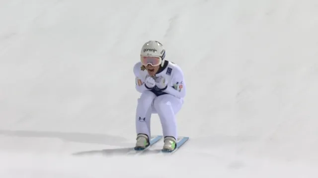 Závěr soutěže družstev skokanů