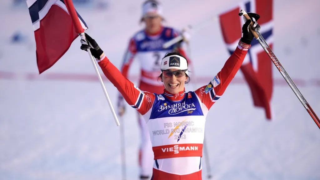 Marin Björgenová slaví zlato ze sprintu na MS ve Falunu