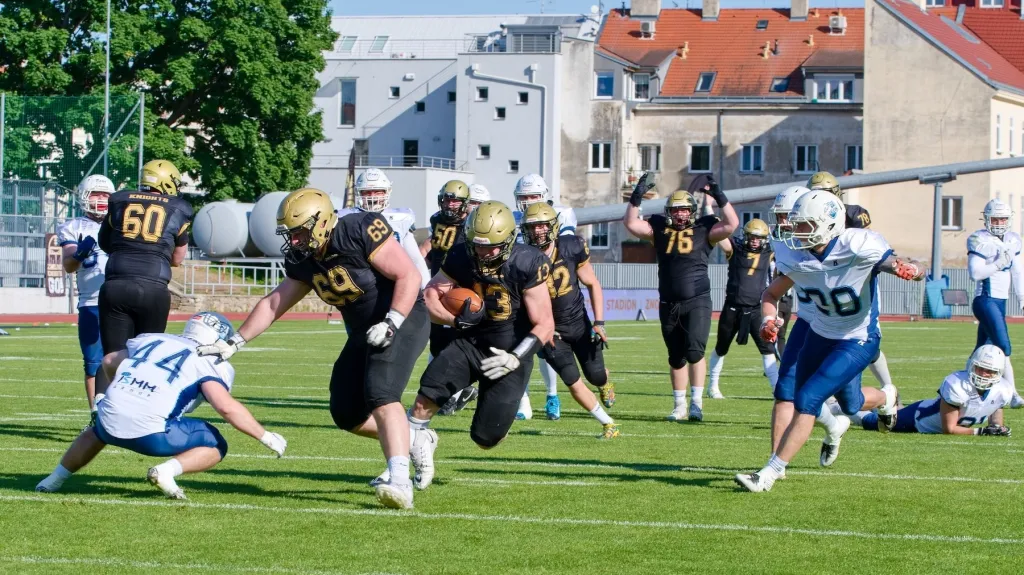 Utkání Znojmo Knights – Ostrava Steelers