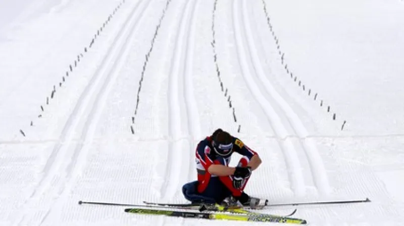 Zklamaná Justyna Kowalczyková