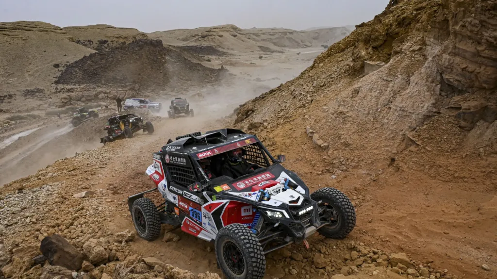 Tomáš Enge na Rallye Dakar