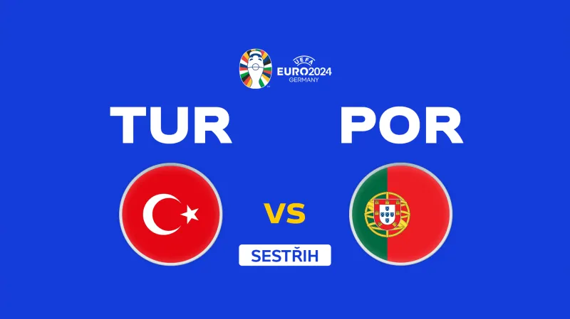 Sestřih utkání Turecko – Portugalsko