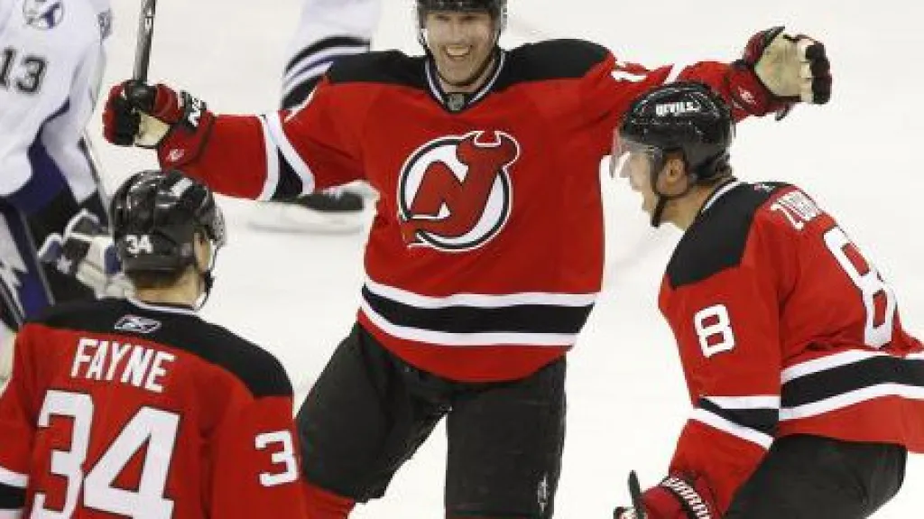 Radost hráčů New Jersey