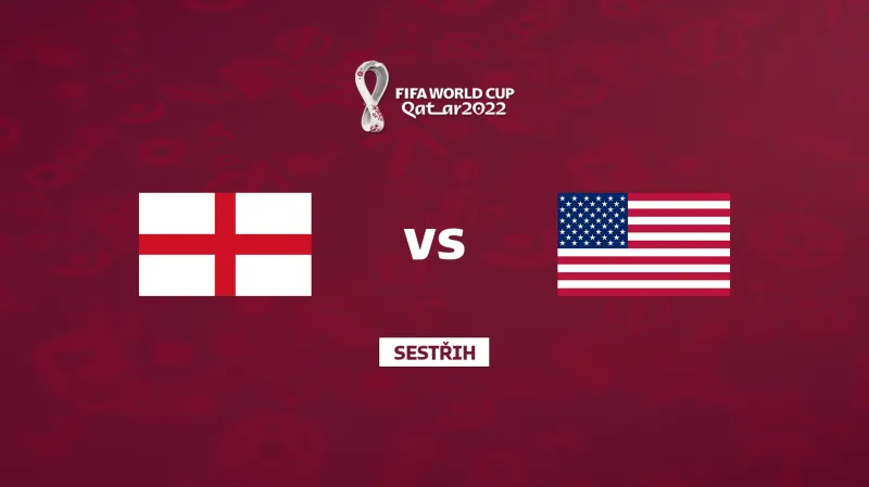 Sestřih utkání Anglie - USA
