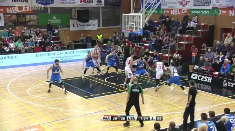 Pardubičtí basketbalisté rozdrtili USK