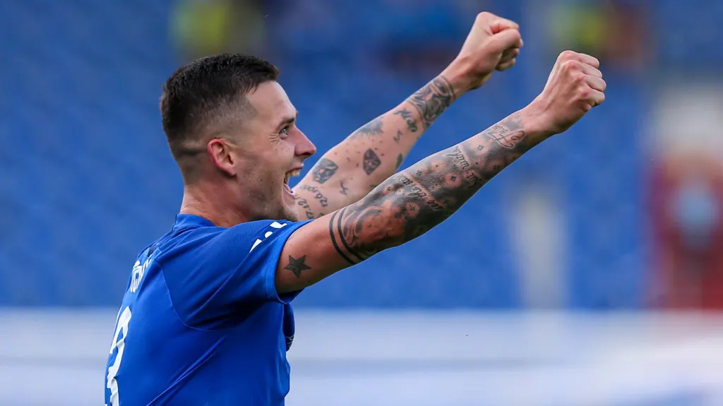 Útočník Liberce Roman Potočný