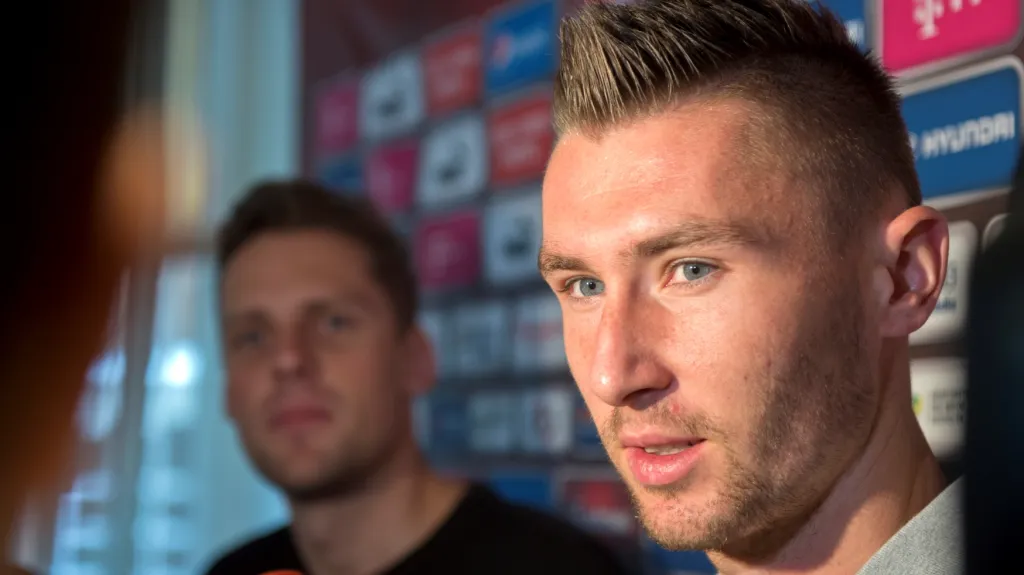 Jaromír Zmrhal na srazu reprezentace