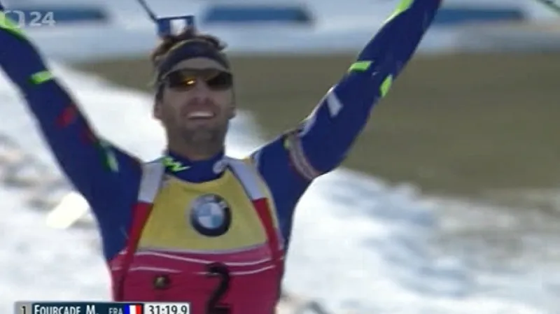 Fourcade opanoval stíhačku mužů, Moravec byl dvacátý