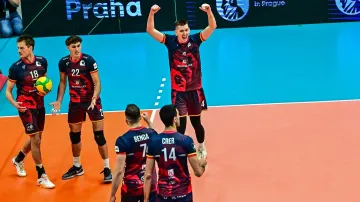 Záznam utkání volejbalové Ligy mistrů Lvi Praha – Berlin Volleys