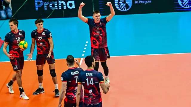 Záznam utkání volejbalové Ligy mistrů Lvi Praha – Berlin Volleys