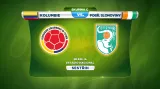 Sestřih utkání Kolumbie - Pobřeží slonoviny