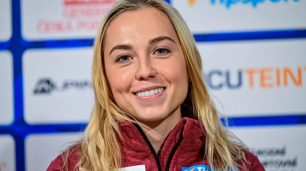 Biatlonistka Tereza Voborníková