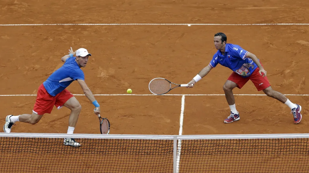 Berdych se Štěpánkem v Davis Cupu
