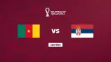 Sestřih utkání Kamerun - Srbsko