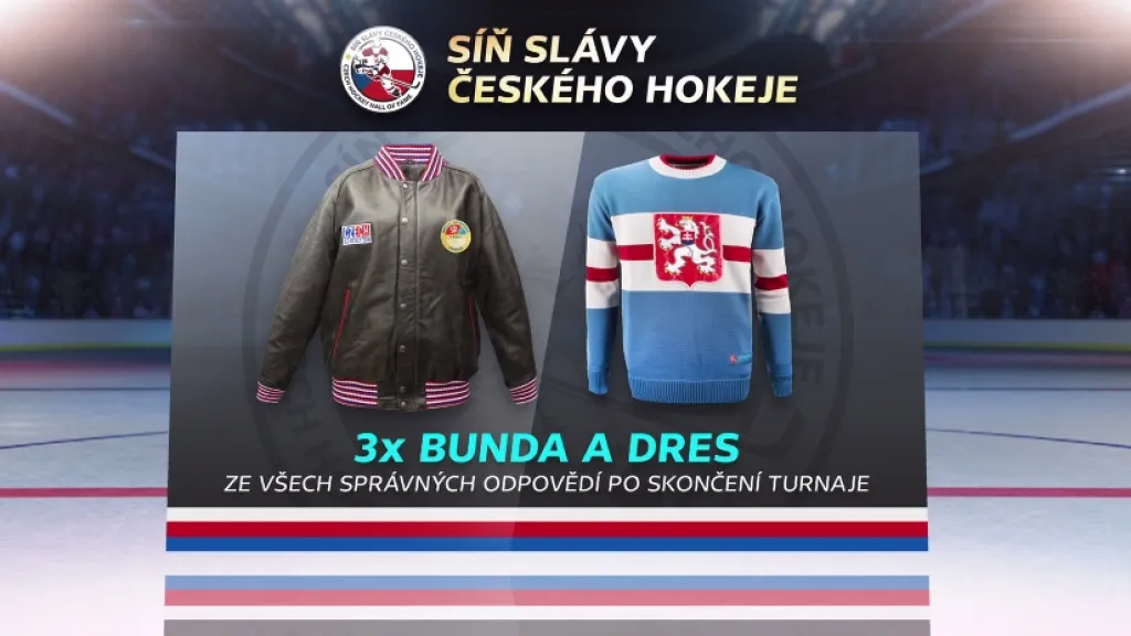 Soutěž se Síní slávy Českého hokeje - 15. 12.
