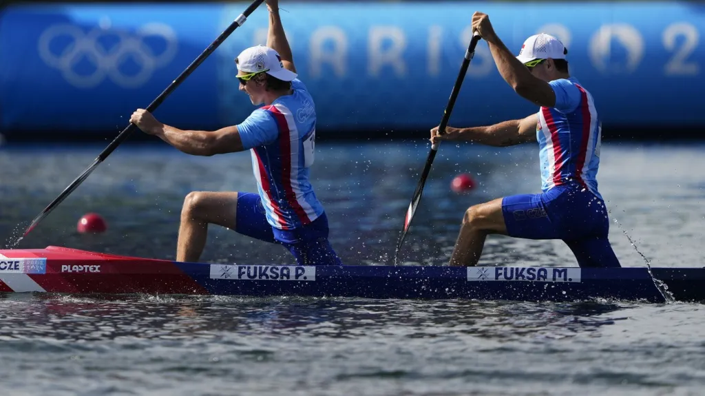 Petr a Martin Fuksovi na olympijských hrách v Paříži