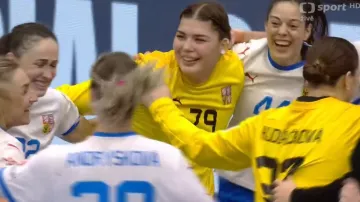 Dramatický závěr zápasu Srbsko – Česko