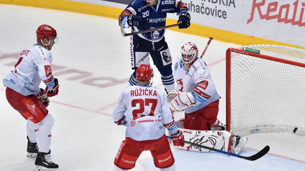 Utkání Třinec - Vítkovice