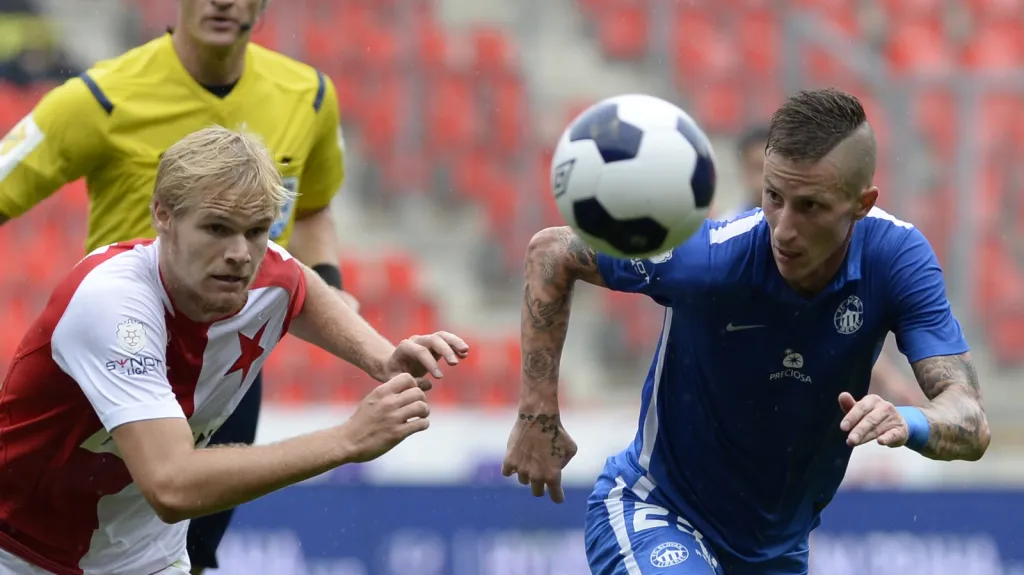 Utkání Slavia - Liberec