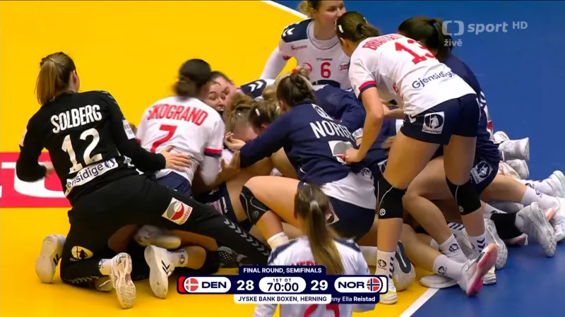 Vítězný gól Reistadové v prodloužení