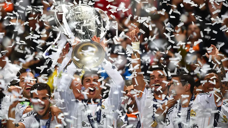 Real Madrid slaví vítězství v Lize mistrů