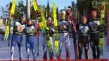 Závěr týmového sprintu v severské kombinaci v Lahti