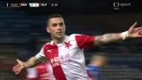 Gól v utkání Rangers - Slavia Praha: Stanciu - 0:2 (74. min.)