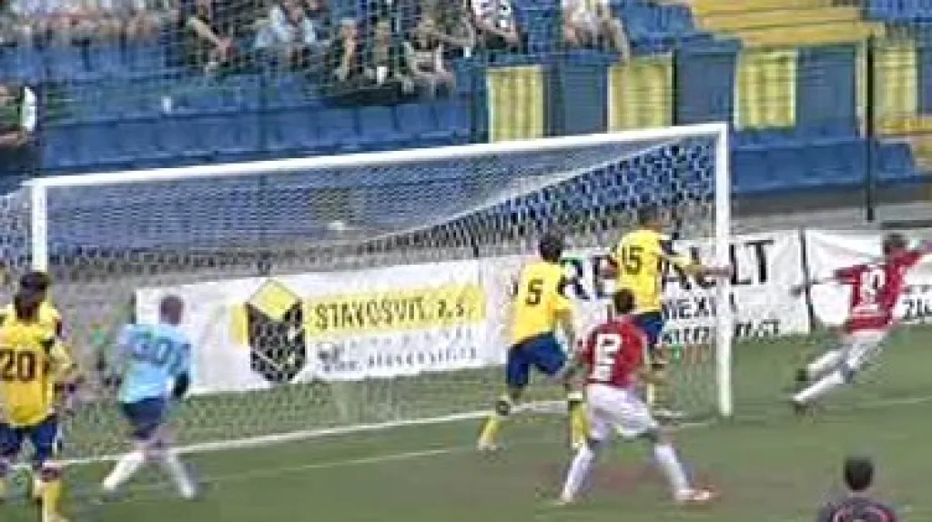 Utkání Zlín - Viktorie Žižkov