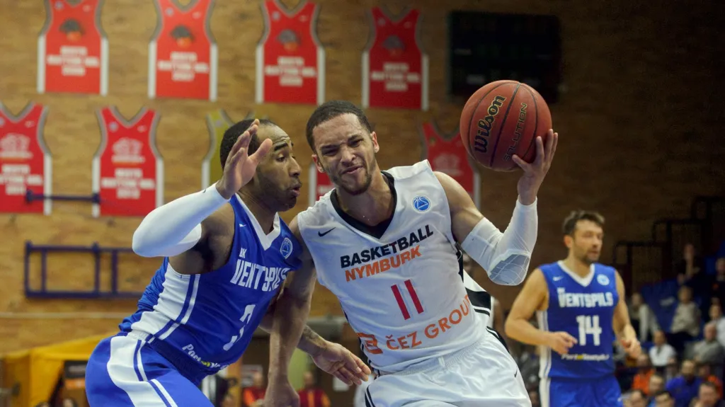 Utkání Nymburk - Ventspils