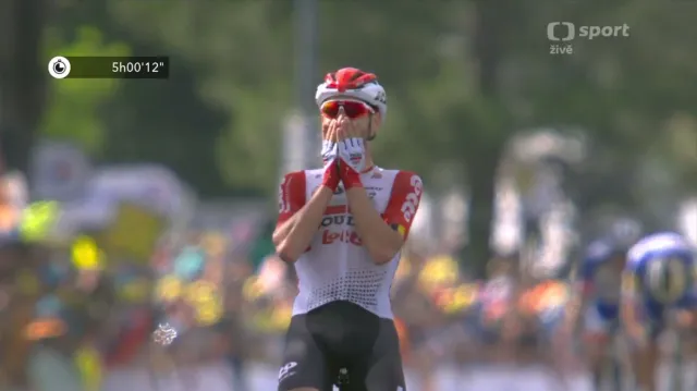 Závěr 8. etapy Tour de France