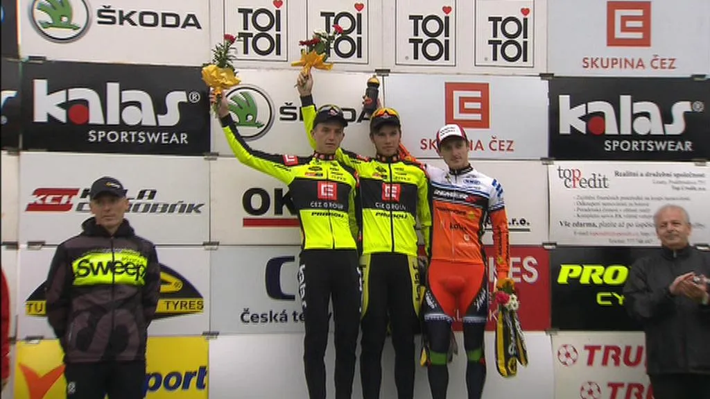 Cyklokrosový pohár v Lounec opanovali Skála a Boroš