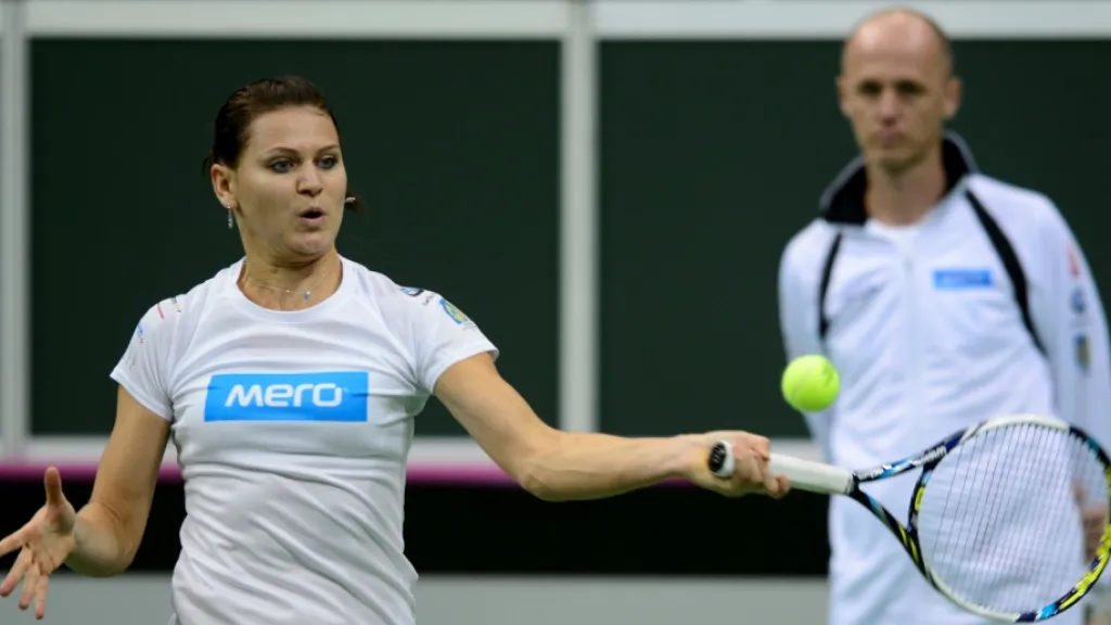 Lucie Šafářová a Petr Pála