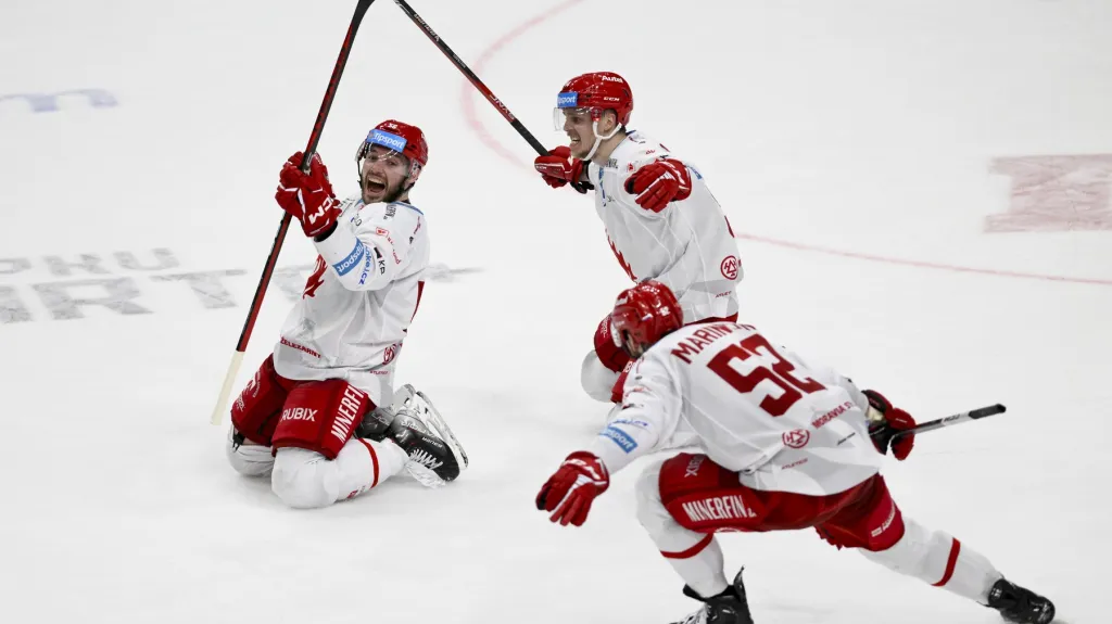 Marko Daňo se spoluhráči z Třince