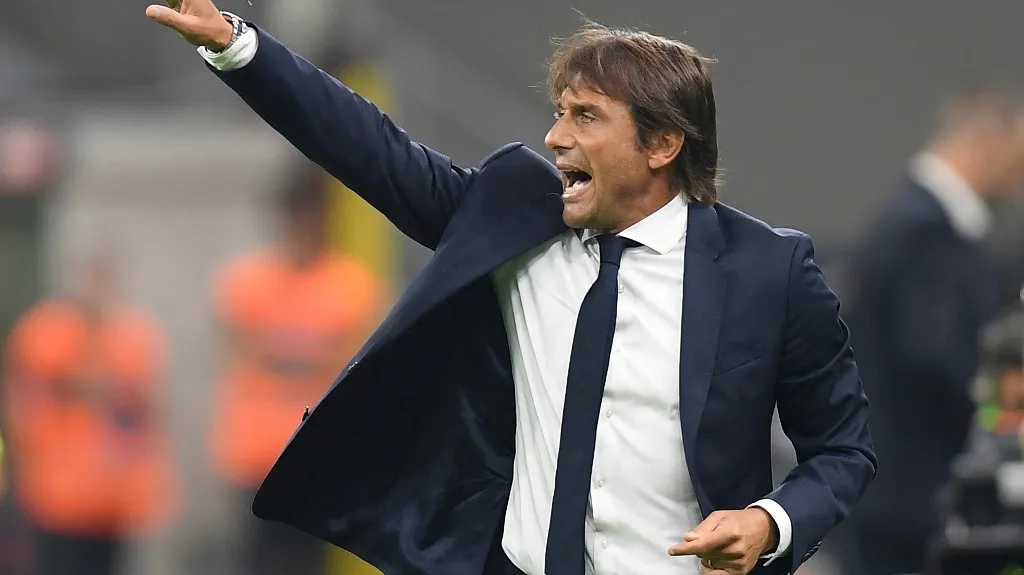 Trenér Interu Milán Antonio Conte