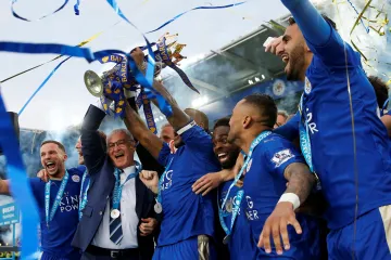 Leicester slaví mistrovský titul