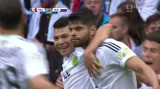 Gól v utkání Mexiko - Rusko: Araujo - 1:1 (30. min.)