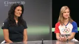 Šárka Kašpárková a Eliška Březinová