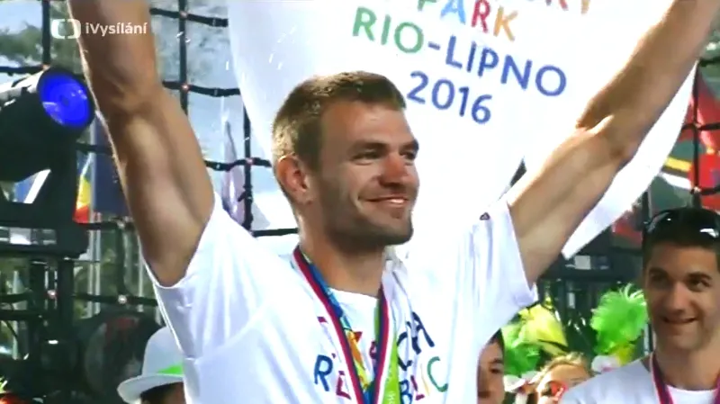 Záznam slavnostního setkání olympioniků s fanoušky v Riu-Lipno