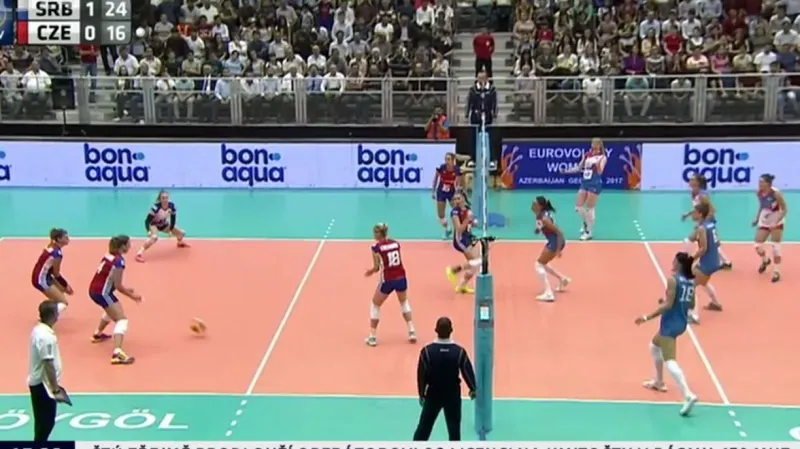 České volejbalistky podlehly na ME favorizovaným Srbkám 0:3