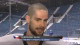 Alexander Salák před zápasem s Kanadou