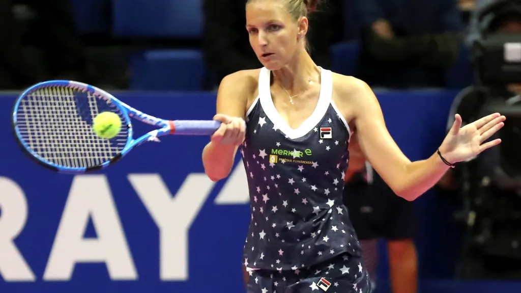 Tenistka Karolína Plíšková v Tokiu