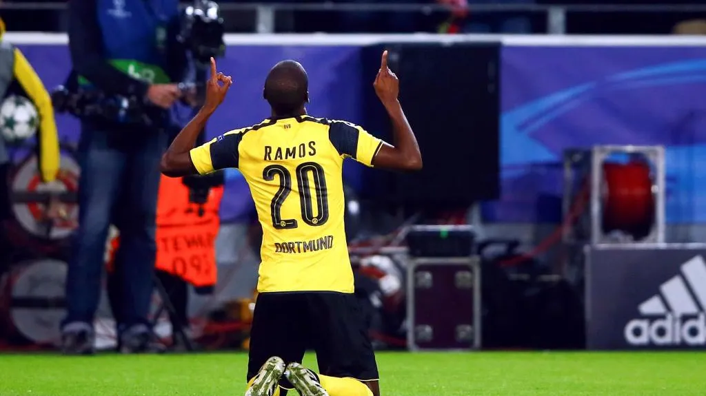 Adrian Ramos v dresu Dortmundu